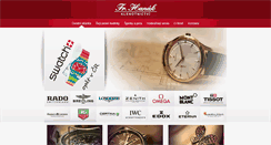 Desktop Screenshot of hanak-brno.cz